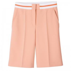 Longchamp Bermuda Shorts Nude | GHKXM-1870