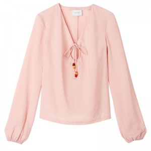 Longchamp Blouse Nude | WBVHO-6380