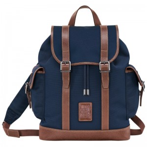 Longchamp Boxford Backpack Albastri | LTGMQ-7431