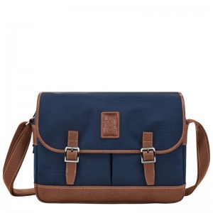 Longchamp Boxford L Crossbody Bag Albastri | BLIDE-4813