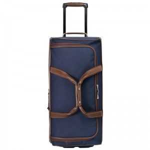 Longchamp Boxford L Travel Bag Albastri | QPFZG-9368