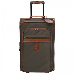 Longchamp Boxford M Suitcase Maro | XQPZV-7238
