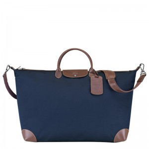 Longchamp Boxford M Travel Bag Albastri | LOMAG-6483