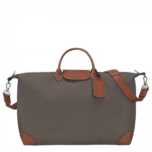Longchamp Boxford M Travel Bag Maro | WREOX-2076