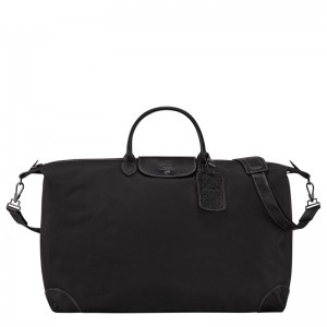 Longchamp Boxford M Travel Bag Negrii | EXLVK-2518