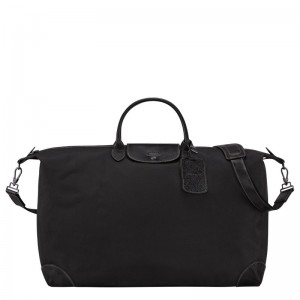 Longchamp Boxford M Travel Bag Negrii | XKUYC-7198