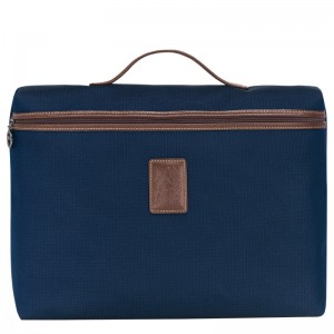 Longchamp Boxford S Briefcase Albastri | OIVXF-4038