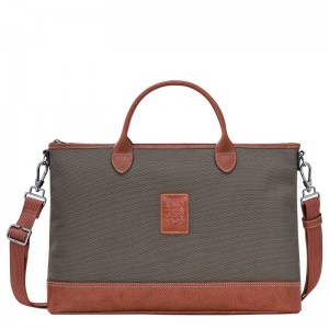Longchamp Boxford S Briefcase Maro | HFICA-9263