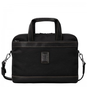 Longchamp Boxford S Briefcase Negrii | XNZCW-6215