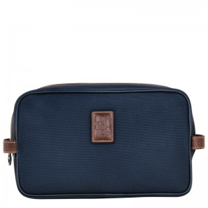 Longchamp Boxford Toiletry Case Albastri | CJMZS-0834