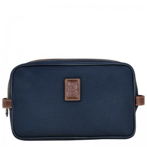 Longchamp Boxford Toiletry Case Albastri | ZPDUA-7503