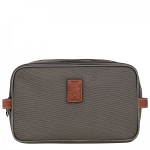 Longchamp Boxford Toiletry Case Maro | UTEFH-8943