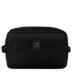 Longchamp Boxford Toiletry Case Negrii | TQHPY-0627