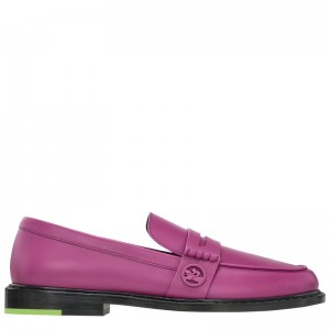 Longchamp Box-trot Loafer Violet | MJNZC-1952