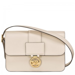 Longchamp Box-trot M Crossbody Bag Paper | CBKXZ-8132