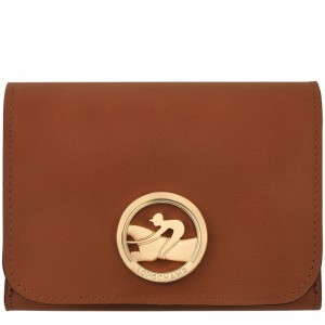 Longchamp Box-trot Wallet Cognac | DXTUP-2906