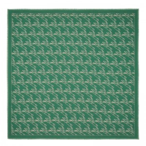 Longchamp Chevaux Recto Verso Stole Sage | TMBLV-9816