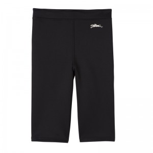 Longchamp Cycling Short Pants Negrii | BQLHR-3615