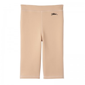 Longchamp Cycling Short Pants Nude | HZOGU-9640