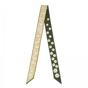 Longchamp Daisies Headband Kaki | ZHNXQ-9756