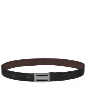 Longchamp Delta Box Belt Negrii | JSOGT-1784