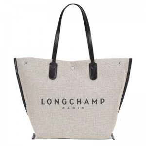 Longchamp Essential L Tote Bag Ecru | LCEKR-1230