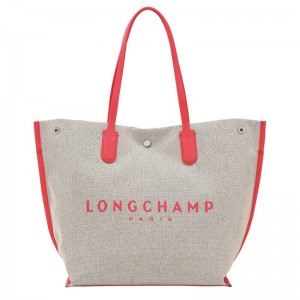 Longchamp Essential L Tote Bag Strawberry | SBKLO-8391