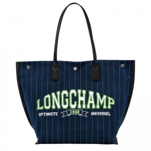 Longchamp Essential Tote Bag Bleumarin | HSQLZ-4716