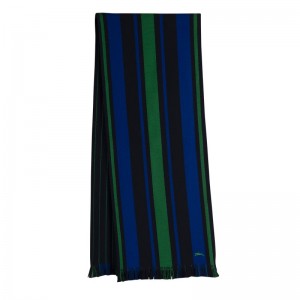 Longchamp Essential University Scarf Bleumarin | QOMSI-4816