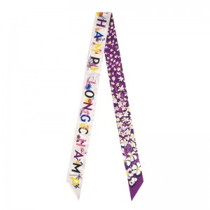 Longchamp Hawaiian Flowers Headband Violet | AMHPE-6018