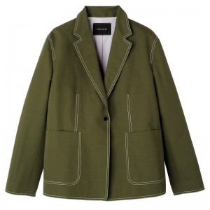 Longchamp Jacket Kaki | BLXND-3527