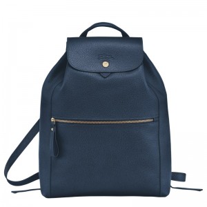 Longchamp Le Foulonné Backpack Bleumarin | MBTPY-4283