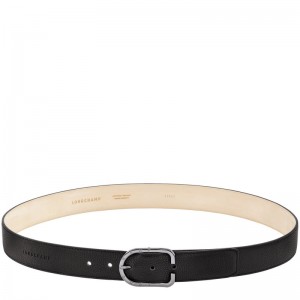 Longchamp Le Foulonné Belt Negrii | JTUIG-0439