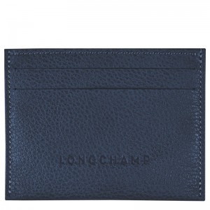 Longchamp Le Foulonné Cardholder Bleumarin | QKIOR-5137