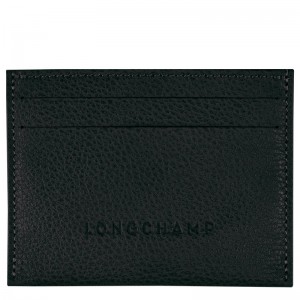 Longchamp Le Foulonné Cardholder Negrii | DPEWC-5762