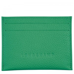 Longchamp Le Foulonné Cardholder Verzi | SNXCT-8129