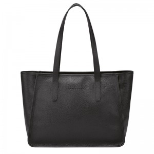 Longchamp Le Foulonné L Tote Bag Negrii | UOXZV-0395