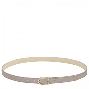 Longchamp Le Foulonné Ladies' Belt Turtledove | GUBWP-1984