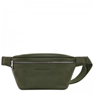 Longchamp Le Foulonné M Belt Bag Kaki | JTFMB-0362