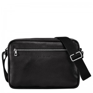 Longchamp Le Foulonné M Camera Bag Negrii | UMSFL-9504