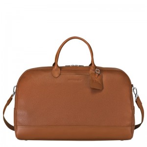 Longchamp Le Foulonné M Travel Bag Caramel | COEXV-8534