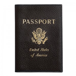 Longchamp Le Foulonné Passport Cover Negrii | VIJKQ-2013