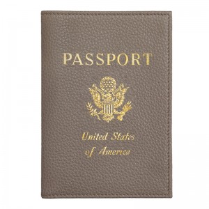 Longchamp Le Foulonné Passport Cover Turtledove | MFUJP-2451