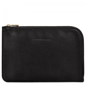 Longchamp Le Foulonné Pouch Negrii | MFRHI-2940