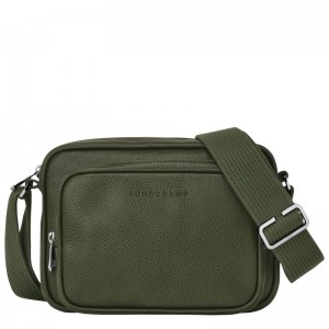 Longchamp Le Foulonné S Camera Bag Kaki | ZCPUL-7498