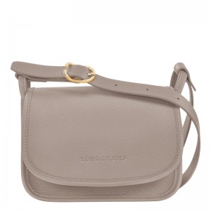Longchamp Le Foulonné S Crossbody Bag Turtledove | YSBRI-6913