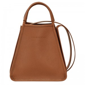 Longchamp Le Foulonné S Handbag Caramel | IAUEH-7083