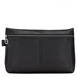 Longchamp Le Foulonné Toiletry Case Negrii | YVXUF-6384