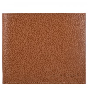 Longchamp Le Foulonné Wallet Caramel | OBQKT-2601