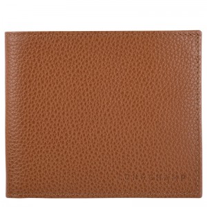 Longchamp Le Foulonné Wallet Caramel | TBJNU-0581